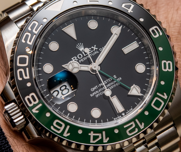 Replica Rolex GMT Master-II Ref.-Nr. 126720 VTNR „Destro“ Uhr für Linkshänder