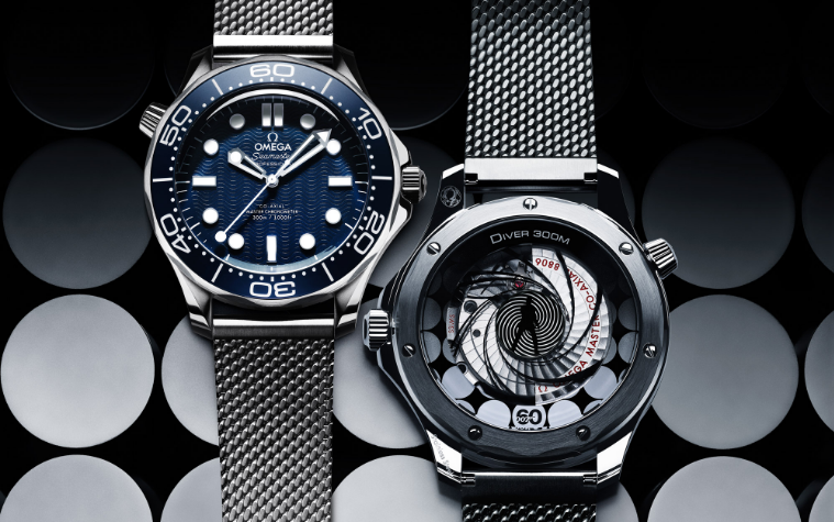 Replica Uhren Omega enthüllt ein Duo von Seamaster Diver 300M 60 Jahre James-Bond-Uhren